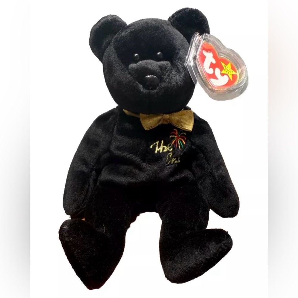 Ty Beanie Baby The End 1999 Y2k Millennium Teddy Bear Retired, Mint Condition